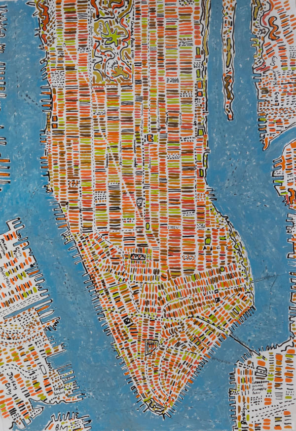 Barbara Macfarlane, Manhattan, Lime and Ginger , 2021