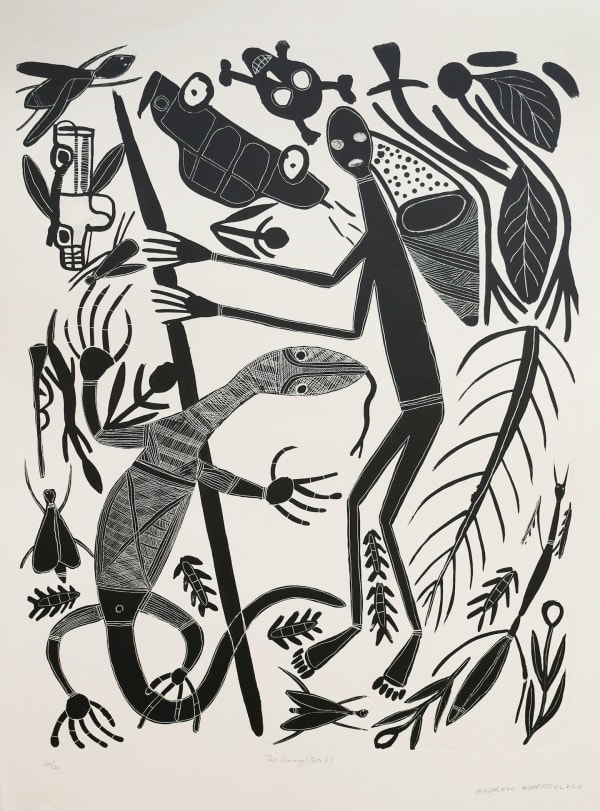 Andrew Wanambi Margalulu, The Journey (State I), 1997