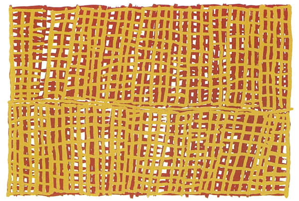 Freda Warlapini, Traditional Tiwi Motif, 1997