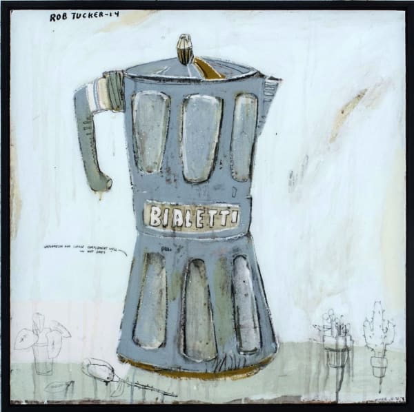 Rob Tucker, Watermelon and Coffee Complement Well on Hot Days, 2014