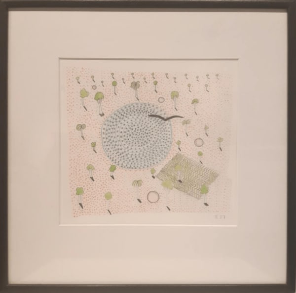 Trevor Nickolls, Three Hills Paddock III, 1987