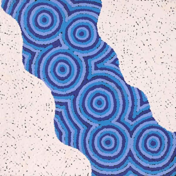 Kara Napangardi Ross, Pamapardu Jukurrpa - Flying Ant Dreaming, 2022