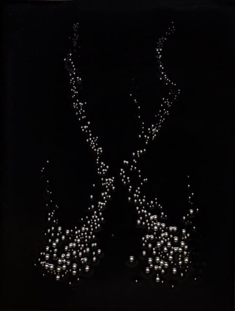 Jason Shulman, Slice of Contrail Bubbles (9), 2024