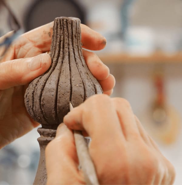 Avital Sheffer, in her studio, 2024
