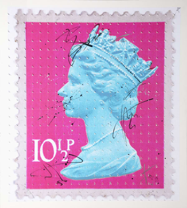 Piers Bourke, Lick My Rear (Pink/Blue), 2014