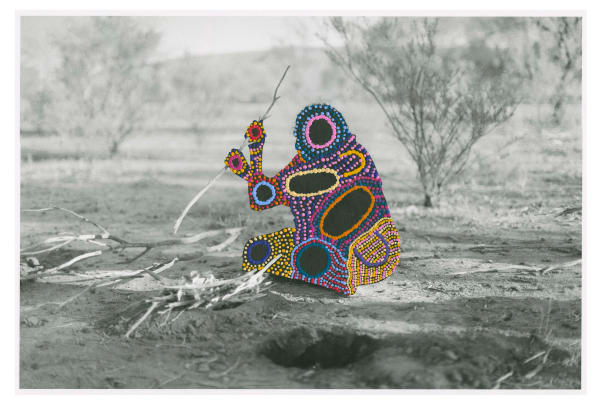 Dorothy Napurrurla Dickson with Patrick Waterhouse, Enough-Enough Picture. Restricted with Dorothy Napurrurla Dickson, 2014-2018