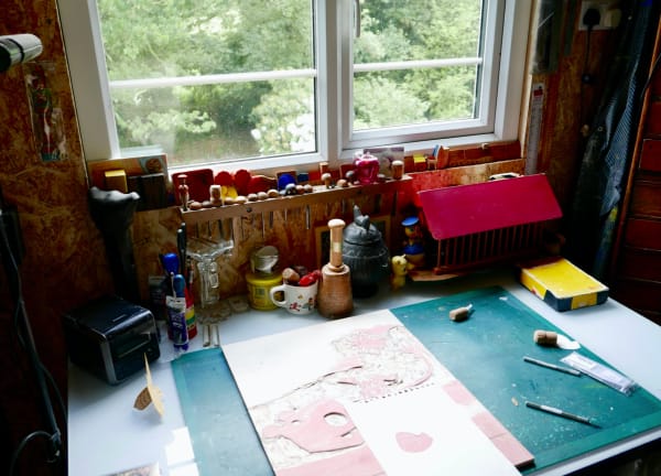 Andrew Mockett, Studio Shot, 2023