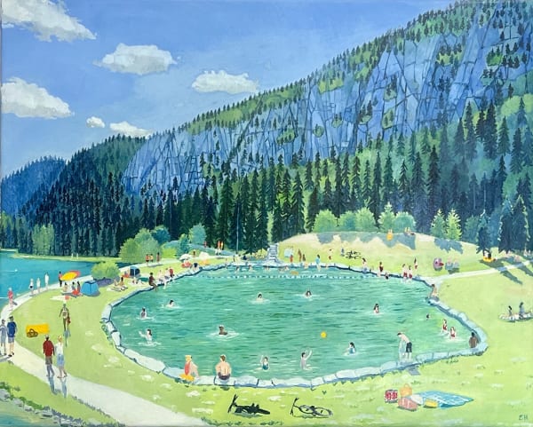 Emma Haworth, Mini Pool in the Mountains , 2025