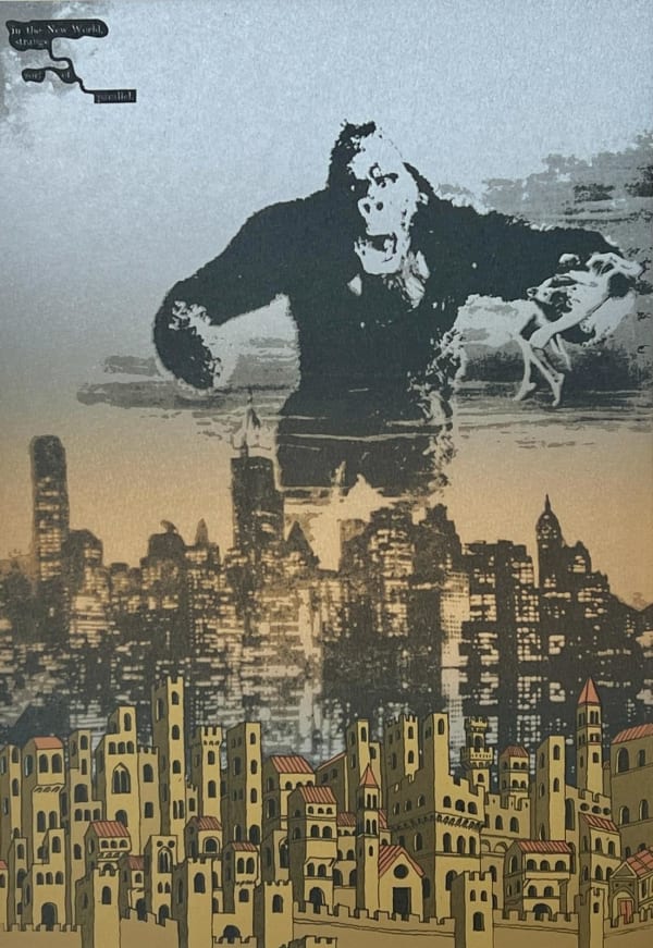 Tom Phillips, Canto XXXI/3: King Kong, 2024