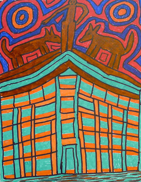 Jimmy Pike, Unidentified building in London