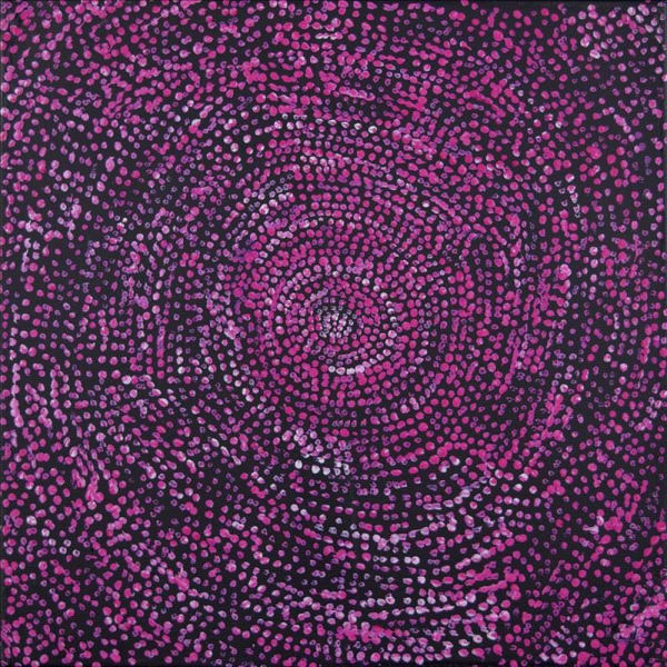 Sarah Nangala Flemming, Ngapa Jukurrpa (Water Dreaming)- Puyurru, 2016
