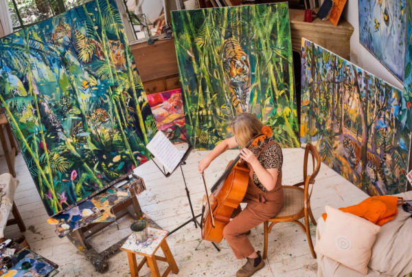 Sophie Walbeoffe, Artist Studio