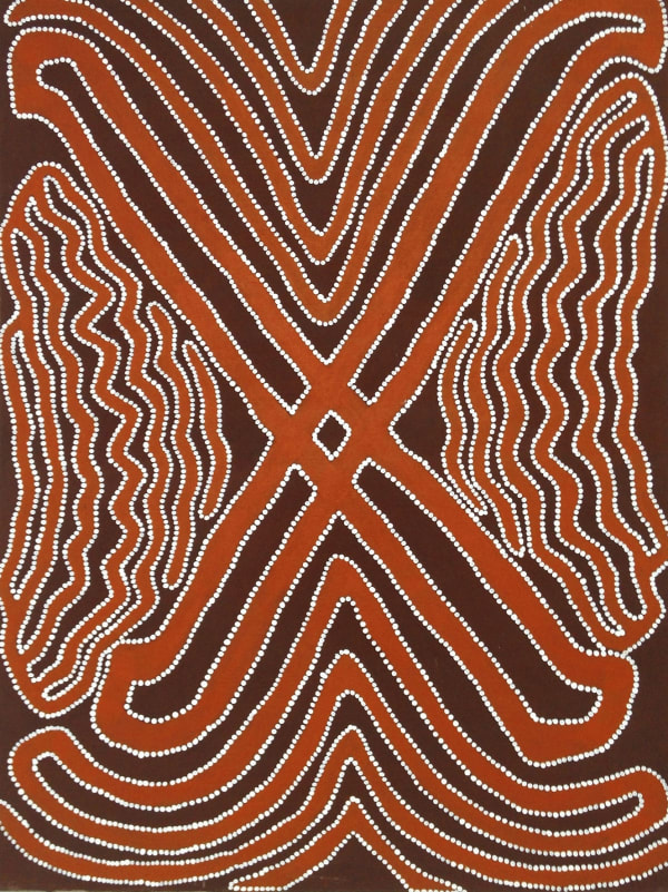 Jimmy Pike, Body Painting, 2001