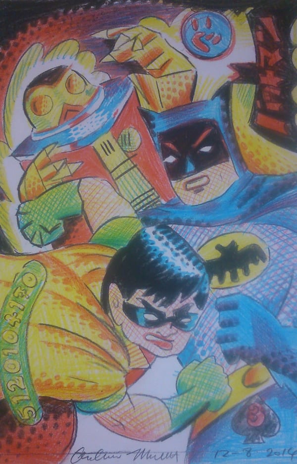 Andrew Mockett, Batman Menko, 2014