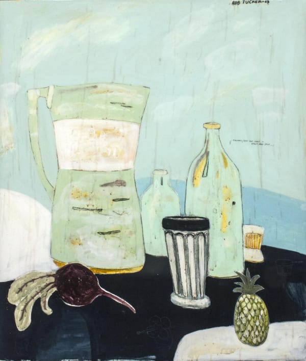 Rob Tucker, pineapple, beetroot juice is really good style, 2013