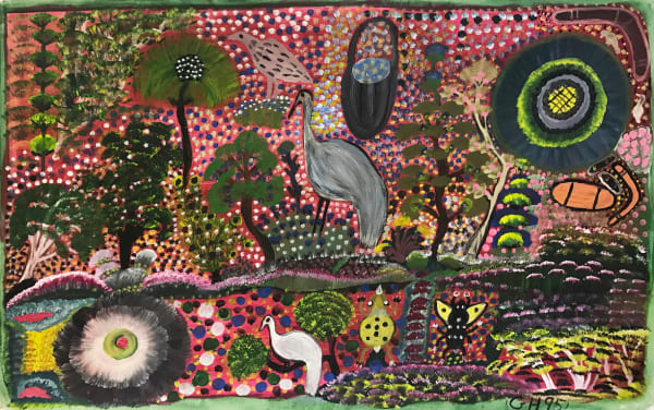 Gertie Huddlestone, Bush Scene, 1995