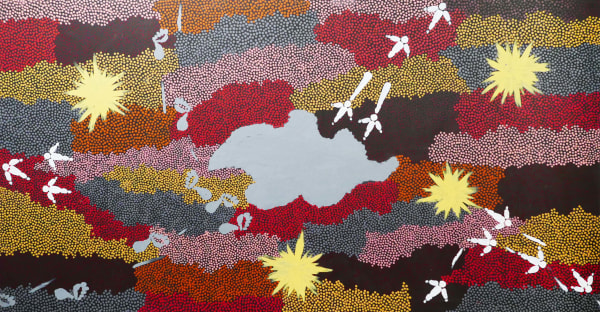 Clifford Possum Tjapaltjarri, Emu Dreaming, 1996