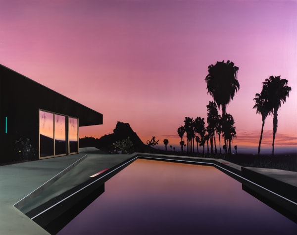 Laurence Jones, Palms At Daybreak, 2016