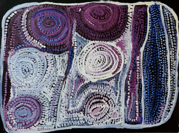 Nyarapayi Giles, Warmurrungu - Purple Circles, n.d.