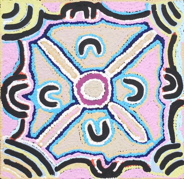 Ivy Napangardi Poulson, Pikilyi Jukurrpa (Vaughan Springs Dreaming), 2013