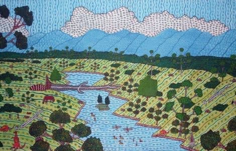 Robert Campbell Jnr, Burnt Wattle Creek, 2000