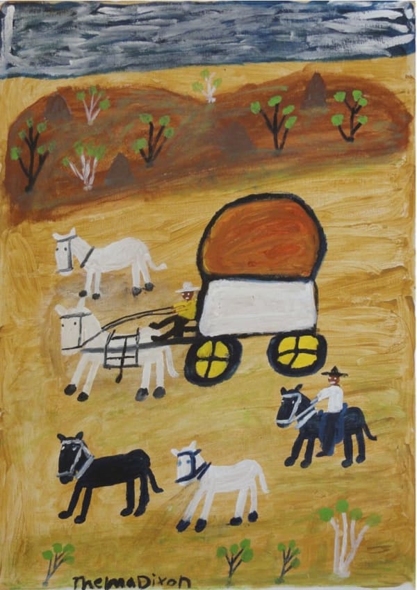Thelma Dixon, Wagon and Rider, 2011