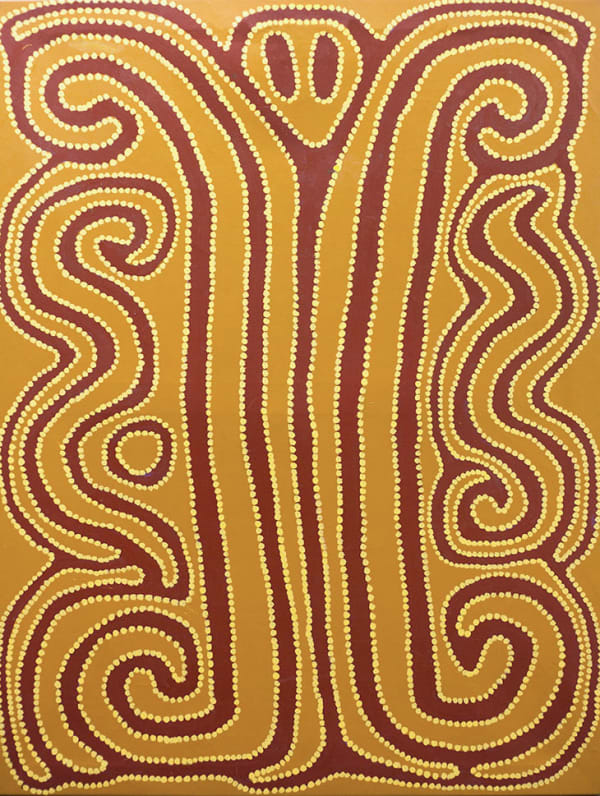 Jimmy Pike, Body Painting, 2001