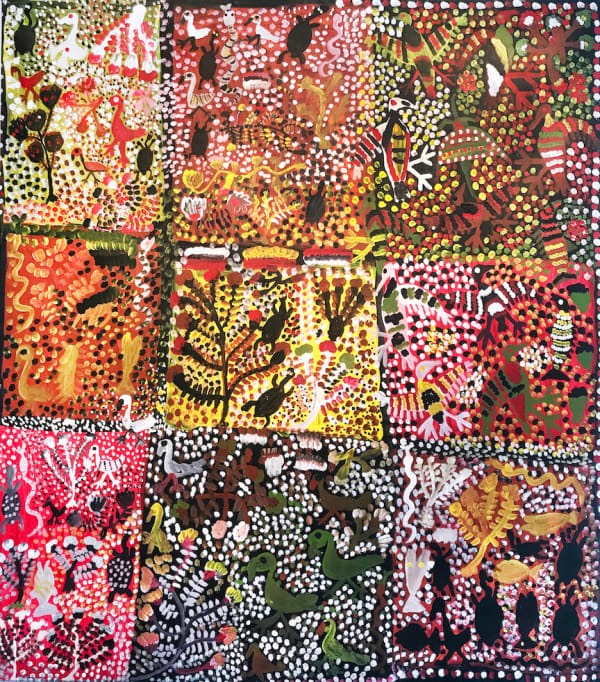 Willie Wilfred Gudipi, Birds, Grub and Turtles, 1995