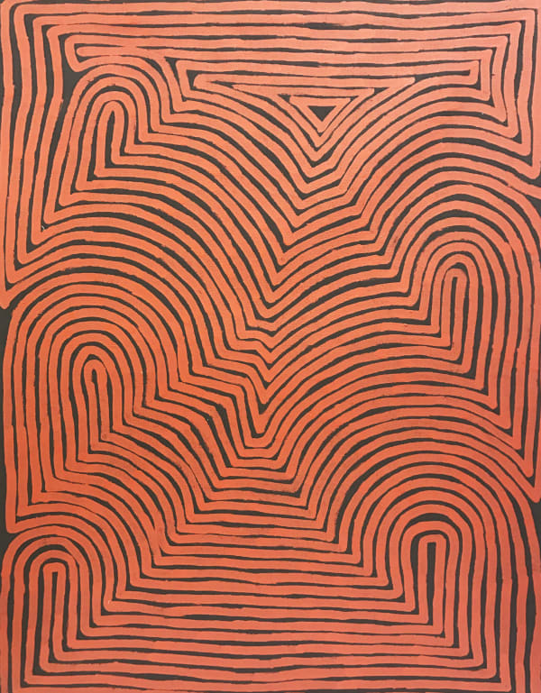 Ronnie Tjampitjinpa, Water Dreaming, 1996