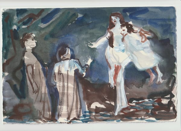 Alice Macdonald, Francesca Da Rimini and Her Lover Paulo Reveal Themselves to Dante, 2024