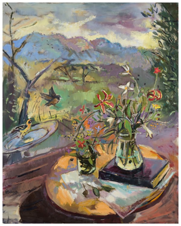 Sophie Walbeoffe, Gloriosa and dreaming table, 2025
