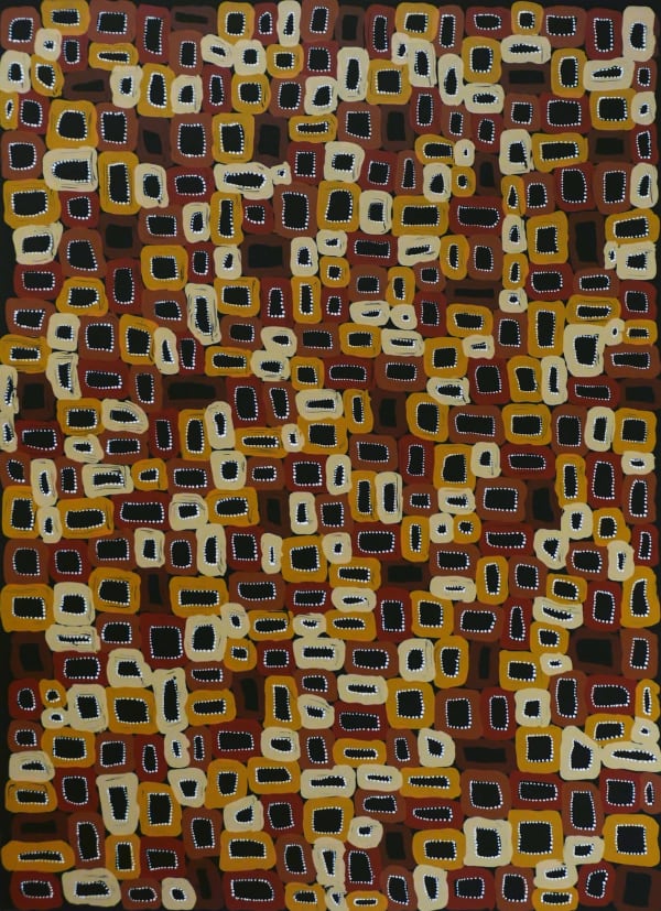 Abie Loy Kemarre, screenprint, Utopia, Aboriginal artist and artwork