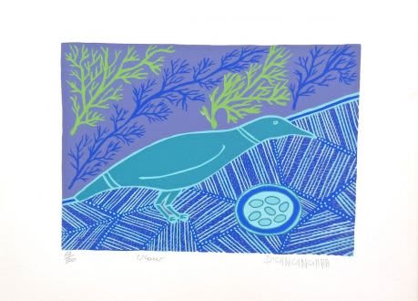 Doris Gingingara, Crow and Nest - Wet, 1998