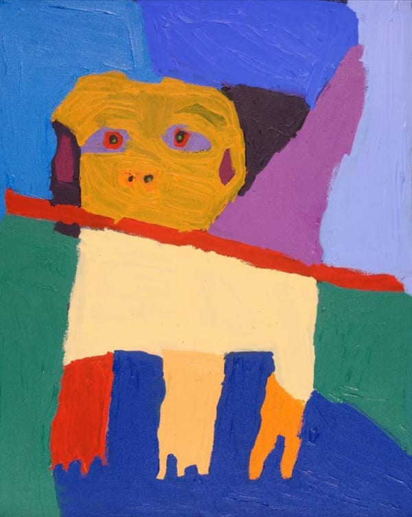Karen Napaljarri Barnes, Dog, 2022