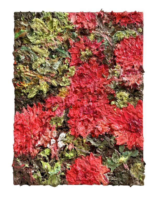 Fons van Laar, Red Dahlias 1, 2023