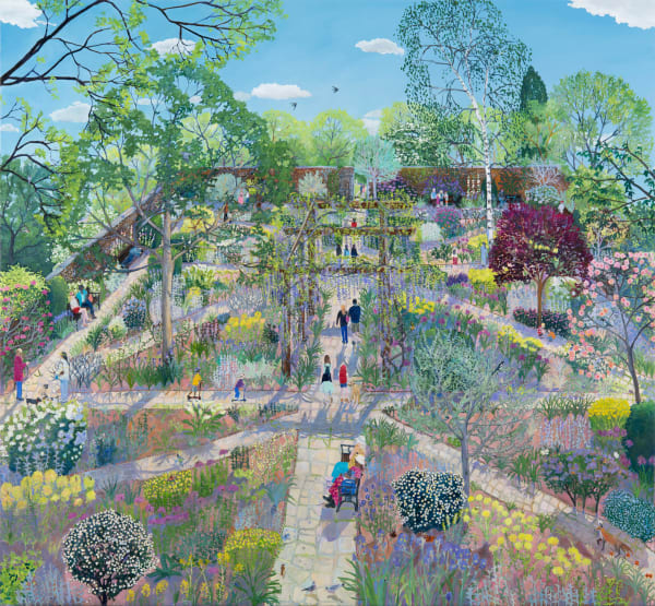 Emma Haworth, Walled Garden Summer Time, 2025