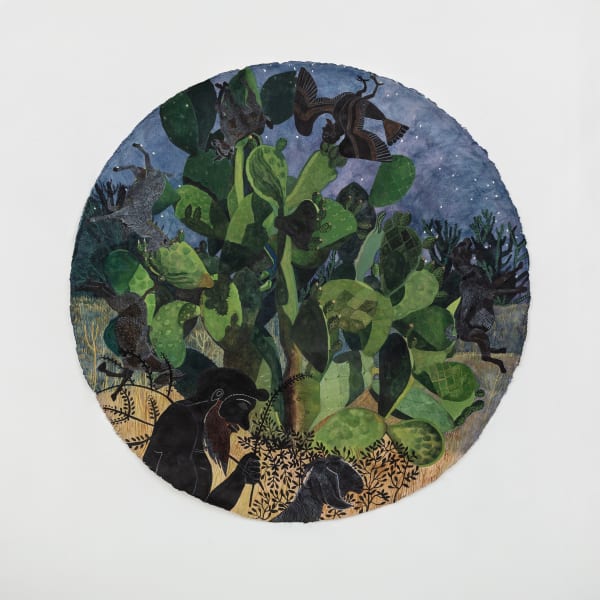 Sophie Charalambous, Cactus Tree in the Time of Capricorn, 2025