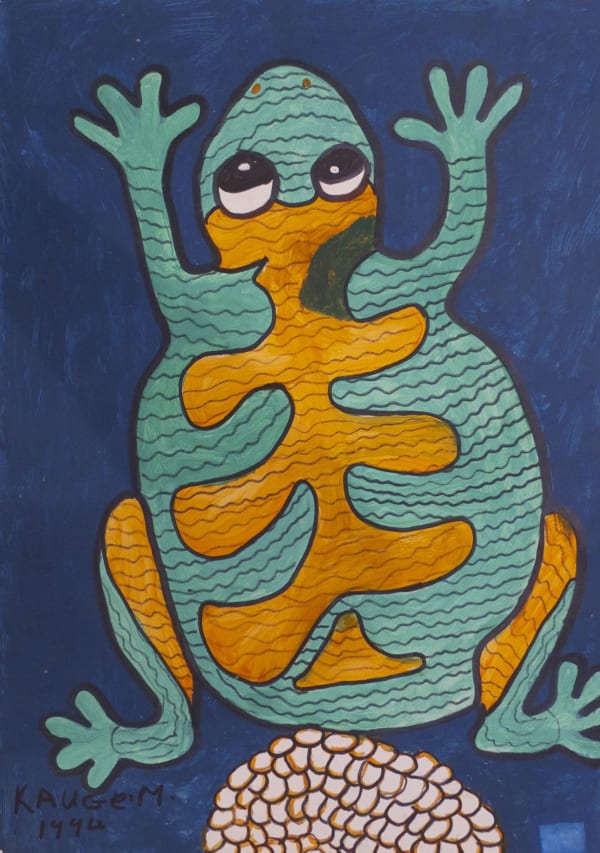 School of Kauage, Frog with Eggs, 1994