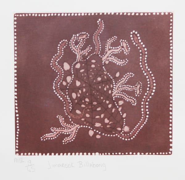 Alan Griffith, etching and aquatint, Kimberley, Aboriginal artist and artwork.