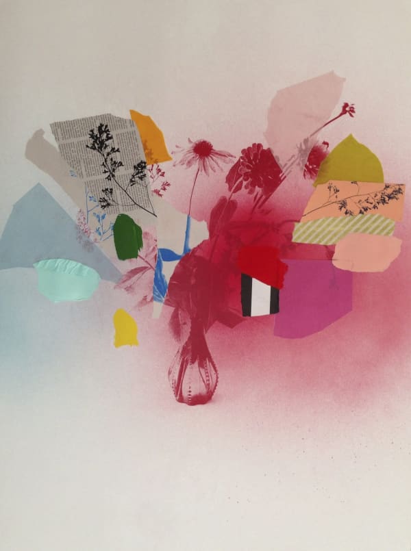 Emily Filler, Paper Bouquet (In Rainbows) II, 2017