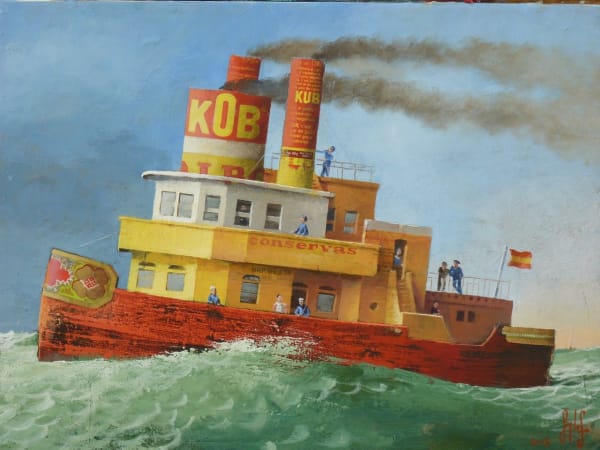 Sylvain Lefebvre, The "Cob" Tug Boat, 2013