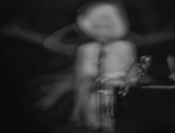 Jason Shulman black and white print of Marilyn Monroe singing to John F. Kennedy