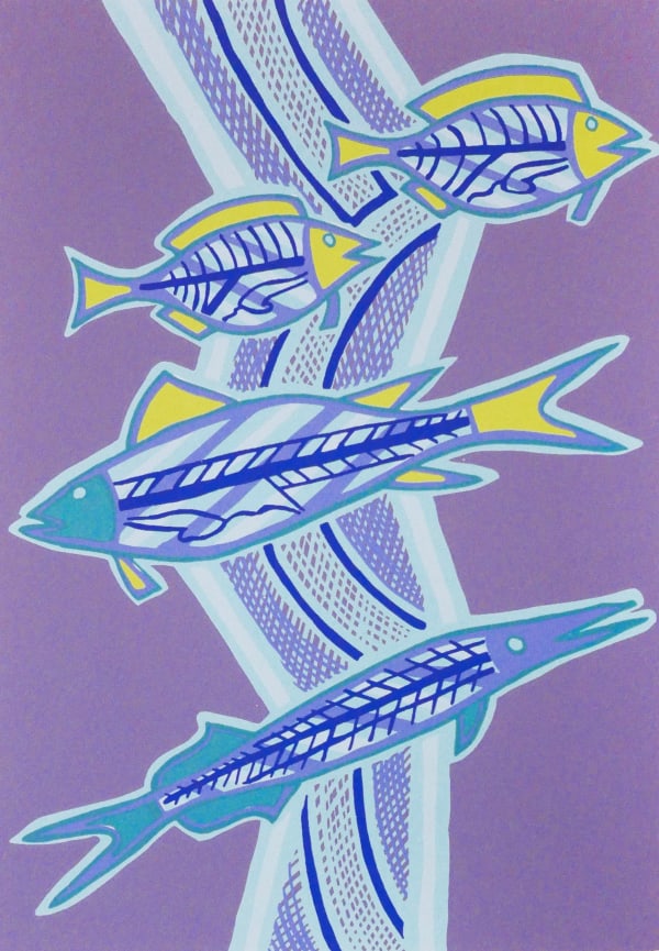 Doris Gingingara, Freshwater Fish - Wet, 1998