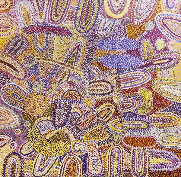 Ngupulya Pumani, APY Lands, Aboriginal artist and artwork.