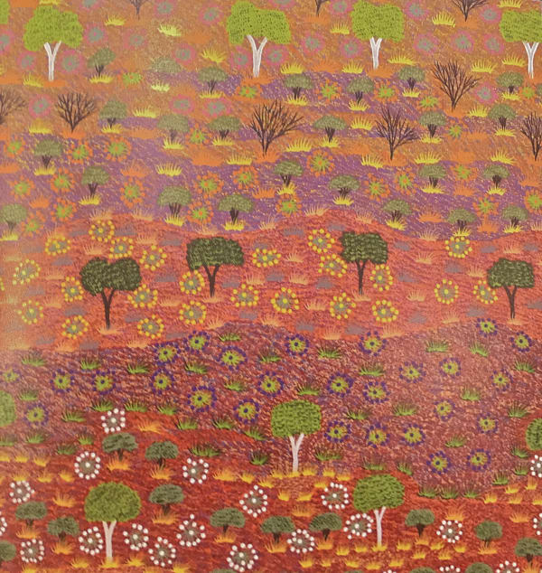 Artists of Ampilatwatja, My Country (Michelle Pwerla Holmes), 2011