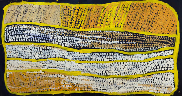 Nyarapayi Giles, Warmurrungu - Yellow, 2017