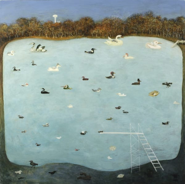 Alasdair Wallace, Winter Pond, 2008
