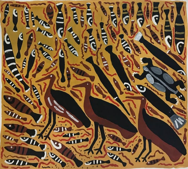 Amy Johnson, Three Water Birds, 1993