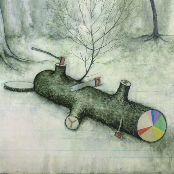 Alasdair Wallace, See-Saw (detail), 2016