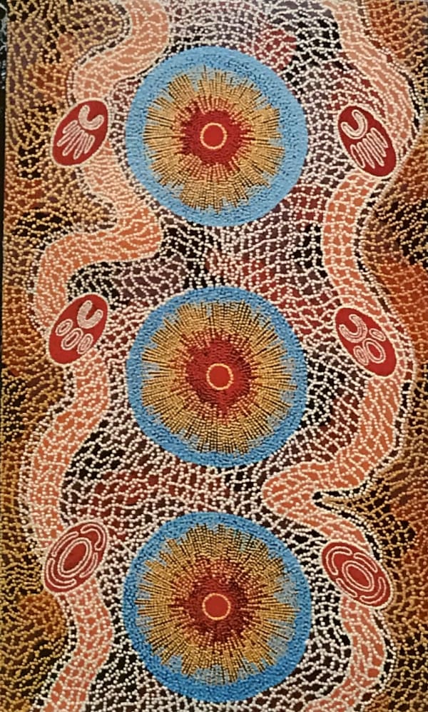 Malcolm Jagamarra Nelson, Warlu (Fire), 2001